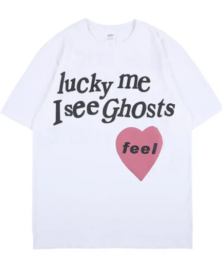 Kanye T Shirts Homme Lucky Me I See Ghosts