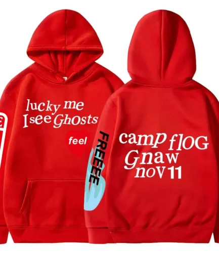 Kanye West Graffiti Lucky Me I See Ghosts Hoodie